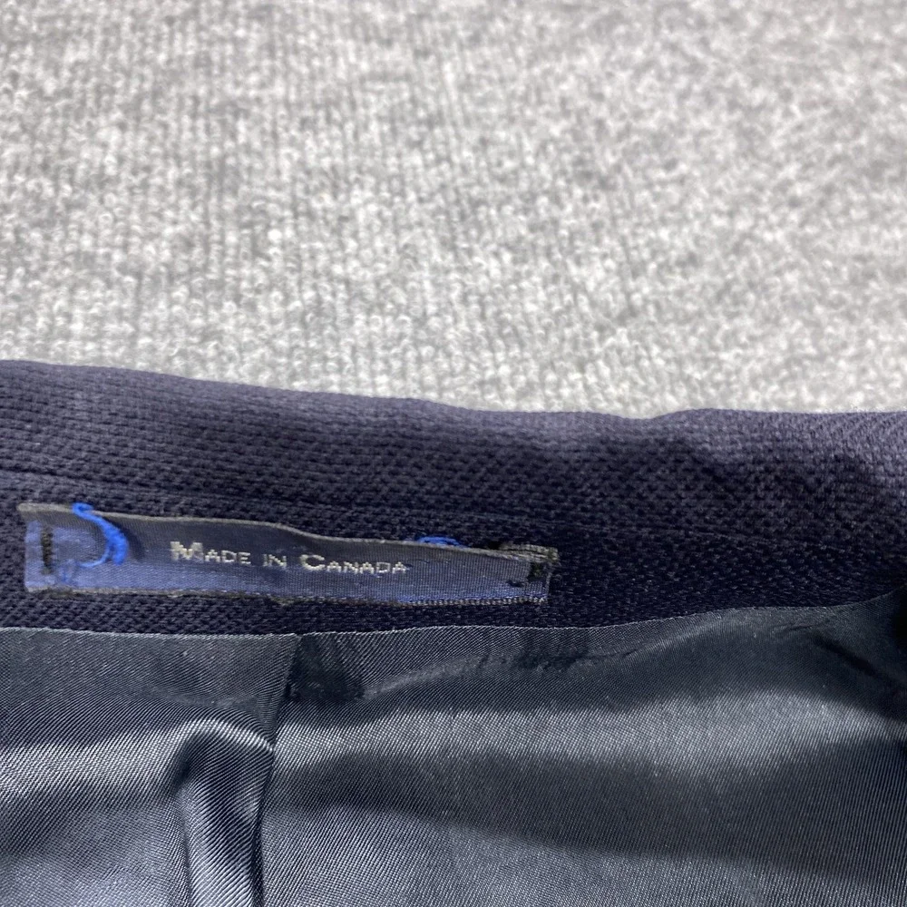 Ralph Lauren Blazer Mens 42 Blue Wool Classic 2-Piece Single-Breasted Lined